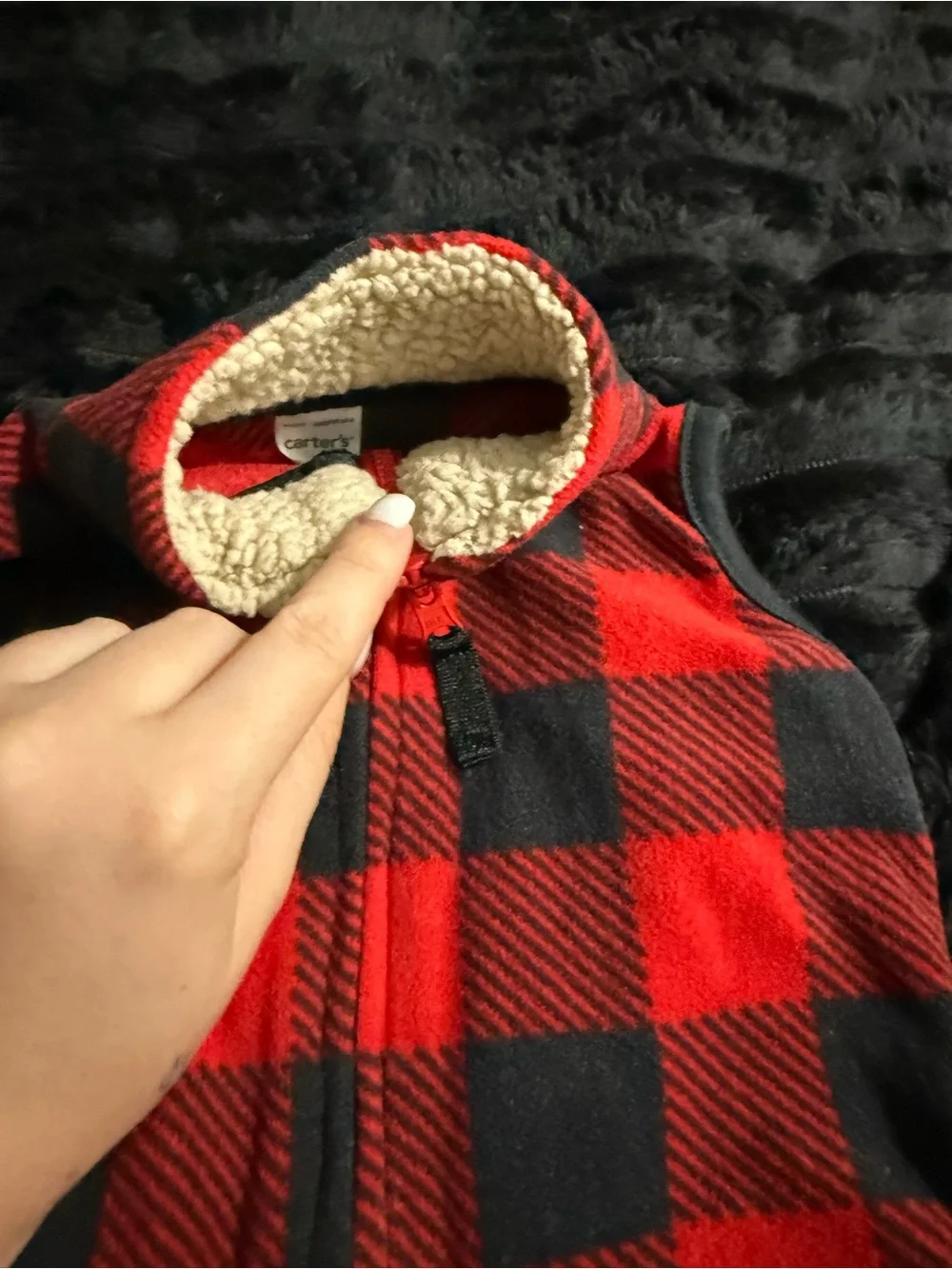 Carters cozy sleeveless